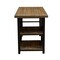 Alaterre Furniture 24" D X 30 H, 48 W X Solid Birch Wood and Metal, Rustic Natural/Black AMBA0620 - alternate 3
